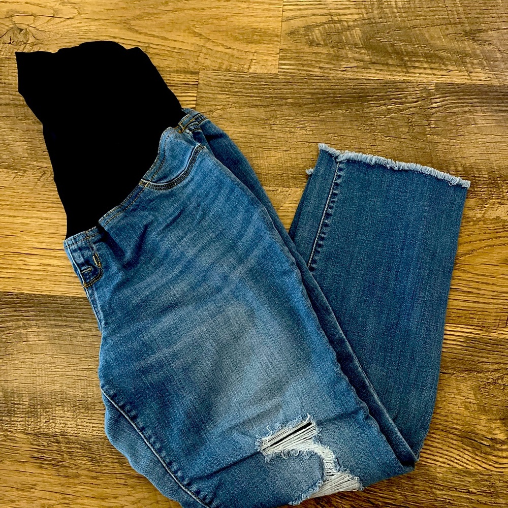 Isabel Maternity Capri Jeans